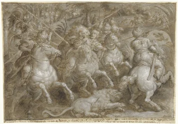 Caza de leones persas
Partidas de caza, dl. 2 (título de la serie)