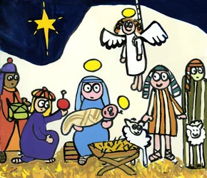 Obra de Navidad Escolar Infantil, 2004