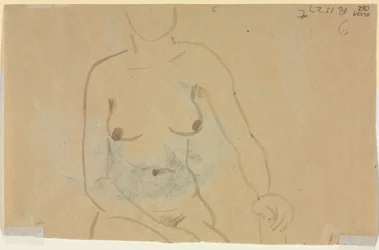 Torso de una Mujer Desnuda (verso)