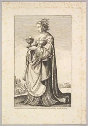 Mujer, mediados del siglo XVIII - XIX