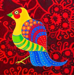 Pájaro de cola azul, 2019