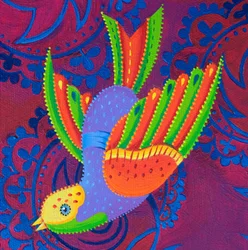 Pájaro de cabeza amarilla, 2019