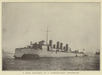 Un buen ejemplar de un destructor de torpedos