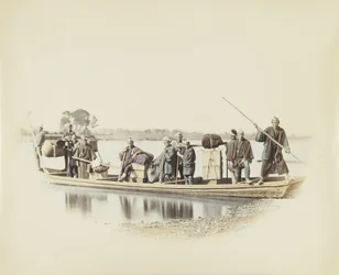 Barca de ferry, Japón