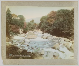 Arroyo en Miyagino, Hakone, Prefectura de Kanagawa, Japón