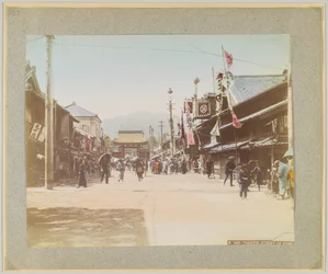 Calle del teatro, Kobe, Japón