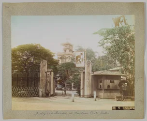 Jardín zoológico en el parque de Asakusa, Tokio, Japón