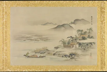 Álbum de copias de pinturas chinas