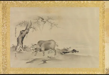 Álbum de copias de pinturas chinas