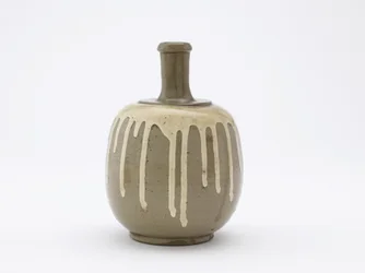 Botella comercial para vino medicinal, Tachikui, prefectura de Hyogo, era Meiji, finales del siglo XIX