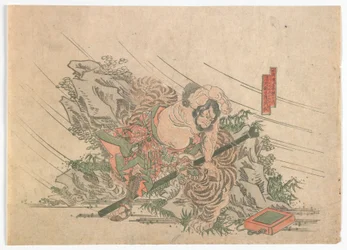 Héroes del margen de agua, período Edo, c.1830s