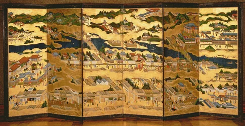 En Kioto y sus alrededores, Periodo Edo