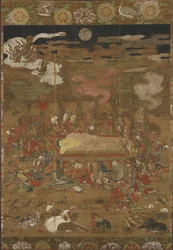 Parinirvana de Sakyamuni, el Buda histórico