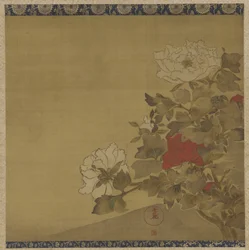 Peonías, Período Edo