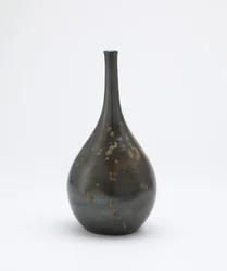 Botella de sake, Imbe, prefectura de Okayama, período Edo, finales del siglo XVII-principios del siglo XVIII