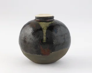 Caddy de té, tipo bunrin, Kioto, Kyoto-fu, período Edo
