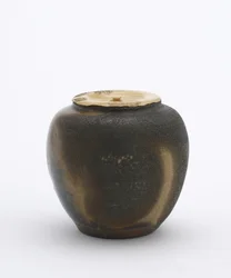 Caddy de té, tipo imo-no-ko, prefectura de Aichi, período Edo