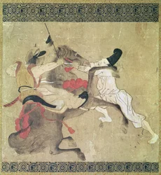 El caballo enojado