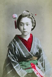 Joven con kimono, c.1860-70