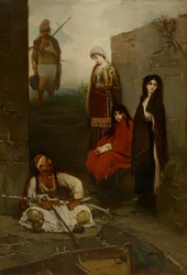 Cautivas (mujeres montenegrinas cautivas), 1870