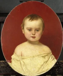 Henri Bernard van der Kolk a la edad de dos años