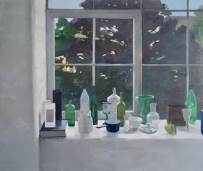 Arreglo de verano, 2020 (óleo sobre lienzo)