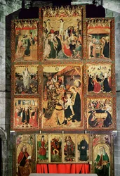 Altar de la Capilla Real de Santa Águeda, Barcelona