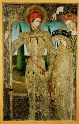 San Jorge y la Princesa, panel de un altar