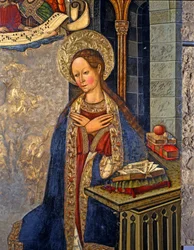 La Anunciación,1457 (temple sobre madera)