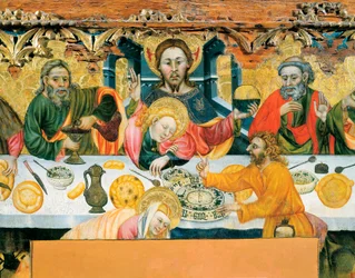 La cena (detalle) c.1370-1400