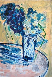 Fleur De Sel nº 12 Esto no es una rosa, 2021 (óleo sobre lienzo)