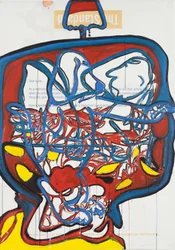 Remote Control, 2012 (técnica mixta sobre papel de acuarela montado en panel con receta en el reverso)