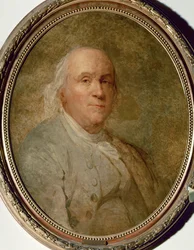 Benjamin Franklin, estadista y embajador ... (terracota)