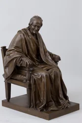 Voltaire sentado (François-Marie Arouet 1694-1778)