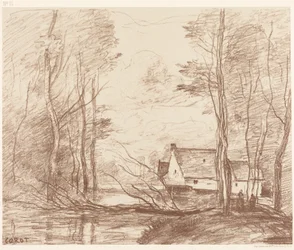 El molino de Cuincy, cerca de Douai