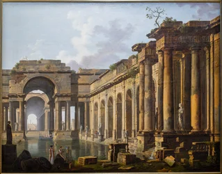 Ruinas de un antiguo baño