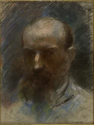 Retrato de hombre (¿autorretrato?)