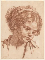 Cabeza de niña