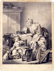 La reprimenda maternal