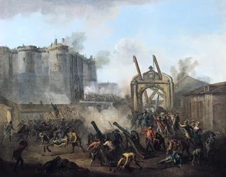 Asalto a la Bastilla el 14 de julio de 1789