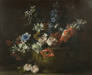 Pieza de Flores, c.1690