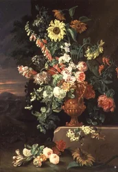 Girasoles, dedaleras, etc.