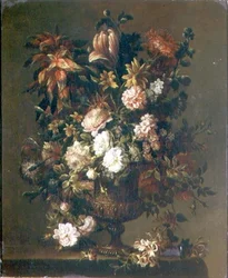 Tulipanes, narcisos y otras flores