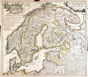 Dinamarca, Noruega, Suecia, Finlandia, noroeste de Rusia, Estonia, Letonia, Lituania, norte de Polonia.