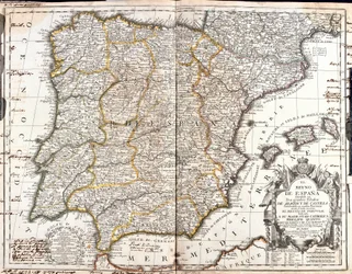 Mapa del Reino de España