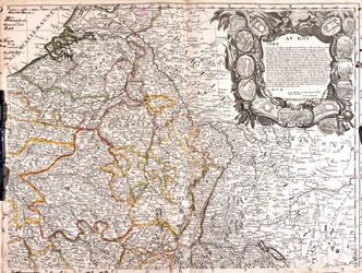 Sur de los Países Bajos, Bélgica, Francia (Región: Nord-Pas-de-Calais, Picardía, Île-de-France, este Centro, norte de Borgoña, norte de Fanche-Comté, Champaña-Ardenas, Lorena, Alsacia), Suiza (Cantón: Jura, Basilea-Ciudad, Basilea-Lapd, Soleura, Argovia, Z
