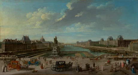 Vista de París desde el Puente Nuevo