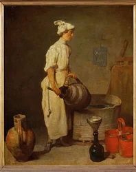 Le garcon cabaretier (pintura sobre lienzo)