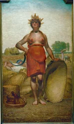Ceres (o El Verano). (óleo sobre lienzo)