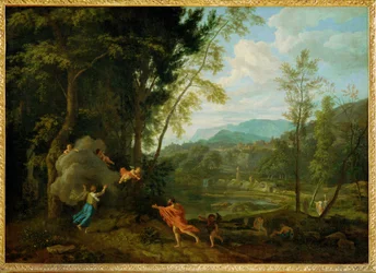 Júpiter e Io (pintura sobre lienzo)